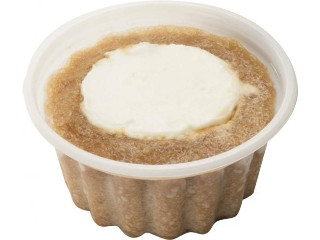 白州名水かき氷 ミルクジェラートのコーヒーフロート