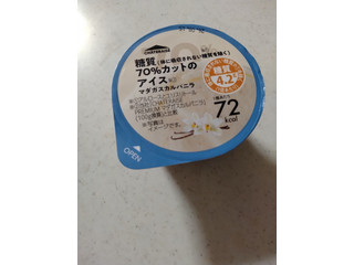 シャトレーゼ 糖質70%カットのアイス マダガスカルバニラ