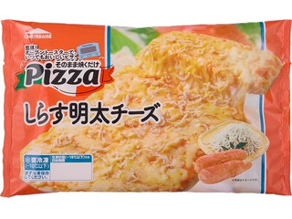 シャトレーゼ そのまま焼くだけピザ しらす明太チーズ