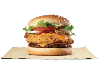 バーガーキング デラックスチキンワッパー（バーガーキング）外食