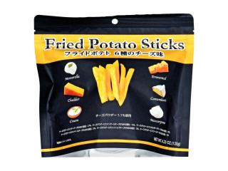 中評価】スイートボックス フライドポテト 6種のチーズ味の感想