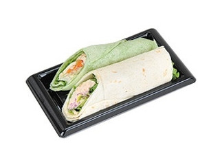 ナチュラルローソン 柚子胡椒チキン&明太ポテトトルティーヤ