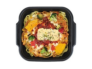 ナチュラルローソン 焼パスタ 彩り野菜のミートソース