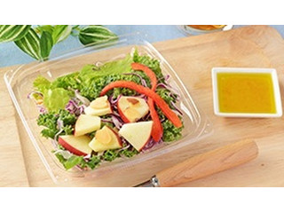 ナチュラルローソン オリーブオイル＆塩麹ドレッシングで食べるケールサラダ