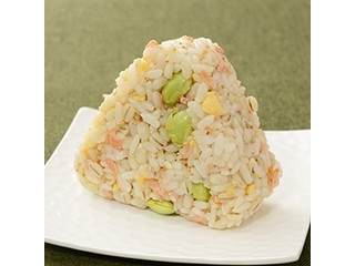 ナチュラルローソン 枝豆と小えびのもち麦入りおにぎり（ナチュラル