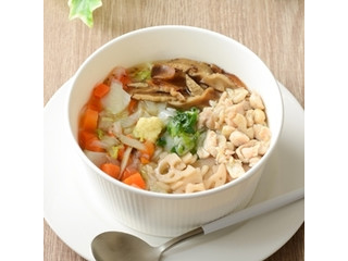 ナチュラルローソン 生姜香る鶏と根菜の和風スープご飯 もち麦入りご飯
