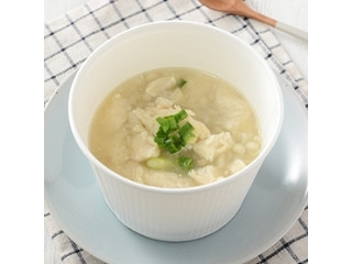 ナチュラルローソン もち麦入り たんぱく質たっぷり参鶏湯風スープ