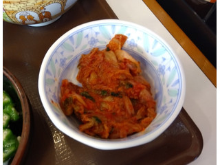 すき家 キムチ単品