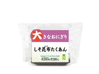 ニューデイズ ニュータス 大きなおにぎり しそ昆布たくあん（ニュー