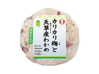 ニューデイズ ニュータス カリカリ梅と天草産わかめおにぎり