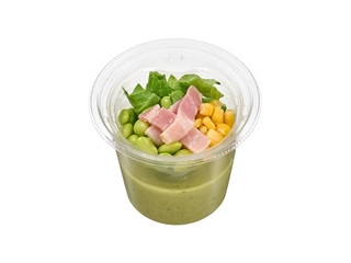 ニューデイズ 枝豆とバジルの冷たいスープ