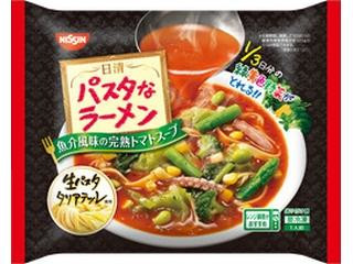 日清食品冷凍 冷凍 パスタなラーメン 魚介風味の完熟トマトスープ