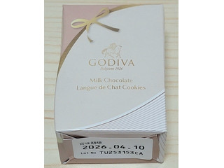 ゴディバ ミルクチョコレート ラングドシャクッキー