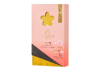 ゴディバ ホワイト 桜 クランチチョコレート
