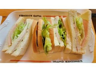 コメダ珈琲店 ハムサンド