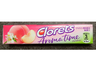 モンデリーズ クロレッツ アロマタイム ジャスミン香るピーチ味 粒ガム
