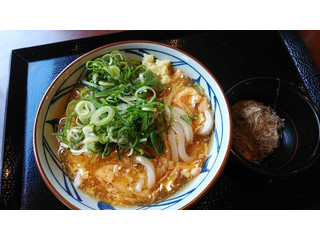 丸亀製麺 たまごあんかけうどん