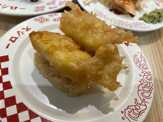 スシロー とうもろこしの天ぷらにぎり