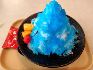 ガスト 純氷かき氷 パチパチブルーハワイ 商品写真