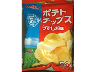 ゲンキー Crispy CLUB ポテトチップス うすしお味（Genky