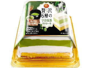 オランジェ 贅沢6層の宇治抹茶ラテケーキ
