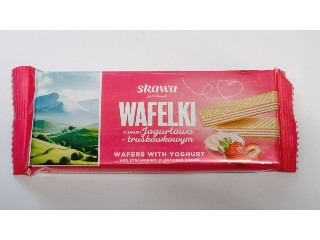 ウエハース WITH ヨーグルト＆ストロベリー ロングタイプ