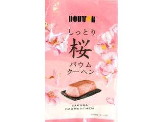 ドトール しっとり桜バウムクーヘン
