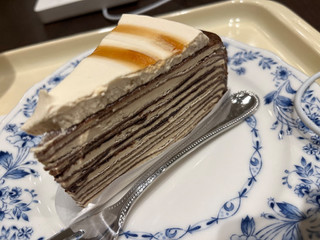 ドトール パリパリチョコキャラメルミルクレープ