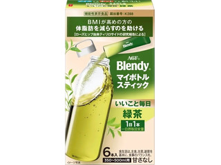 AGF ブレンディ マイボトルスティック いいこと毎日 緑茶