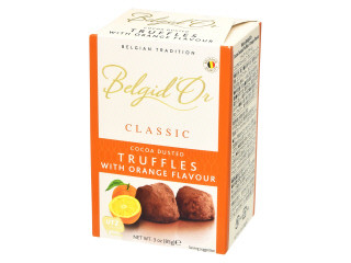 ベルギー産 ベルジドール ココアダストトリュフ オレンジフレーバーの