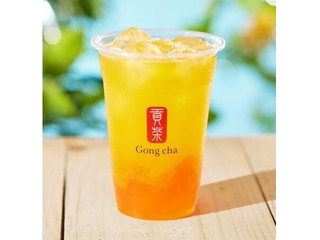 Gong cha 甘夏マンゴー ティーエード（Gong cha）外食チェーン