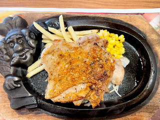 ブロンコビリー 炭焼きチキンステーキランチ