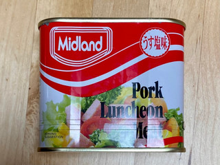 【Midland】ミッドランド ポークランチョンミート 12缶　うす塩味　スパム