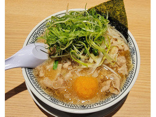 丸源 熟成醤油 野菜肉そば