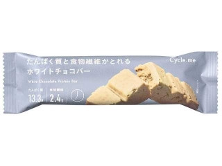 Cycle.me たんぱく質と食物繊維がとれるホワイトチョコバー