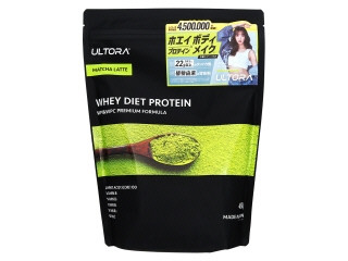 ULTORA ホエイダイエットプロテイン 抹茶ラテ風味（ULTORA）機能