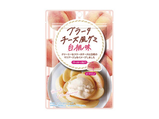 日進乳業 ブラータチーズ風グミ 白桃味