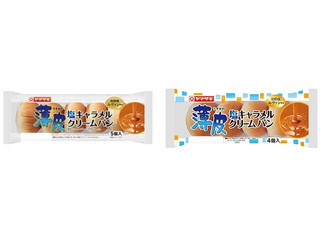 ヤマザキ 薄皮 塩キャラメルクリームパン