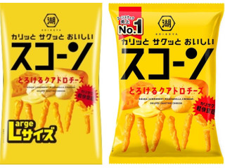 湖池屋 スコーン とろけるクアトロチーズ