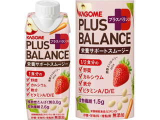 カゴメ PLUS BALANCE 栄養サポートスムージー 濃厚ストロベリーmix
