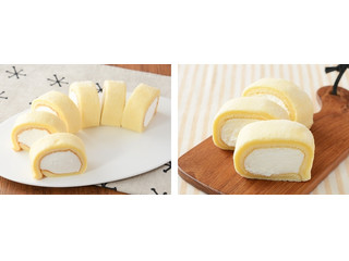 ローソン Uchi Cafe’ もち食感ロール 北海道産生クリーム入り