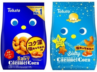 東ハト ソルティキャラメルコーン