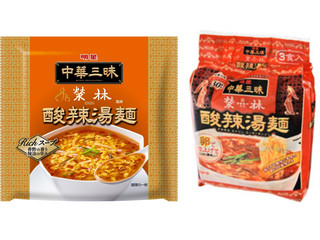 中華三昧　酸辣湯麺　18袋 中華三昧 酸辣湯麺 18袋 明星 中華三昧 榮林 酸辣湯麺 |