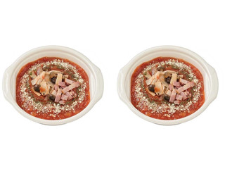 セブン-イレブン きのことベーコンのトマトスープパスタ