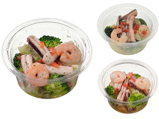 セブン-イレブン いかと海老ブロッコリーオリーブオイル仕立て