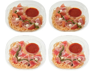 セブン-イレブン 冷製パスタ トマトと生ハムとチーズ