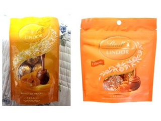 LINDOR キャラメル 4個入り リンツ リンドール4P キャラメルパック : ワールドプラザYahoo