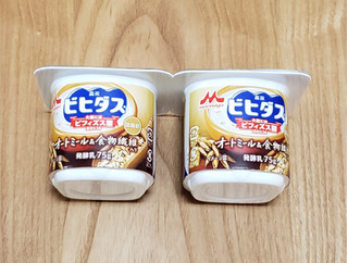 「森永 ビヒダス ヨーグルト オートミール＆食物繊維入り カップ75g×4」のクチコミ画像 by みにぃ321321さん