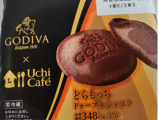 「ローソン Uchi Cafe’ × GODIVA どらもっち ドゥーブルショコラ」のクチコミ画像 by はるなつひさん