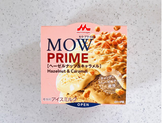 「森永 MOW PRIME ヘーゼルナッツ＆キャラメル カップ105ml」のクチコミ画像 by むぎっこさん